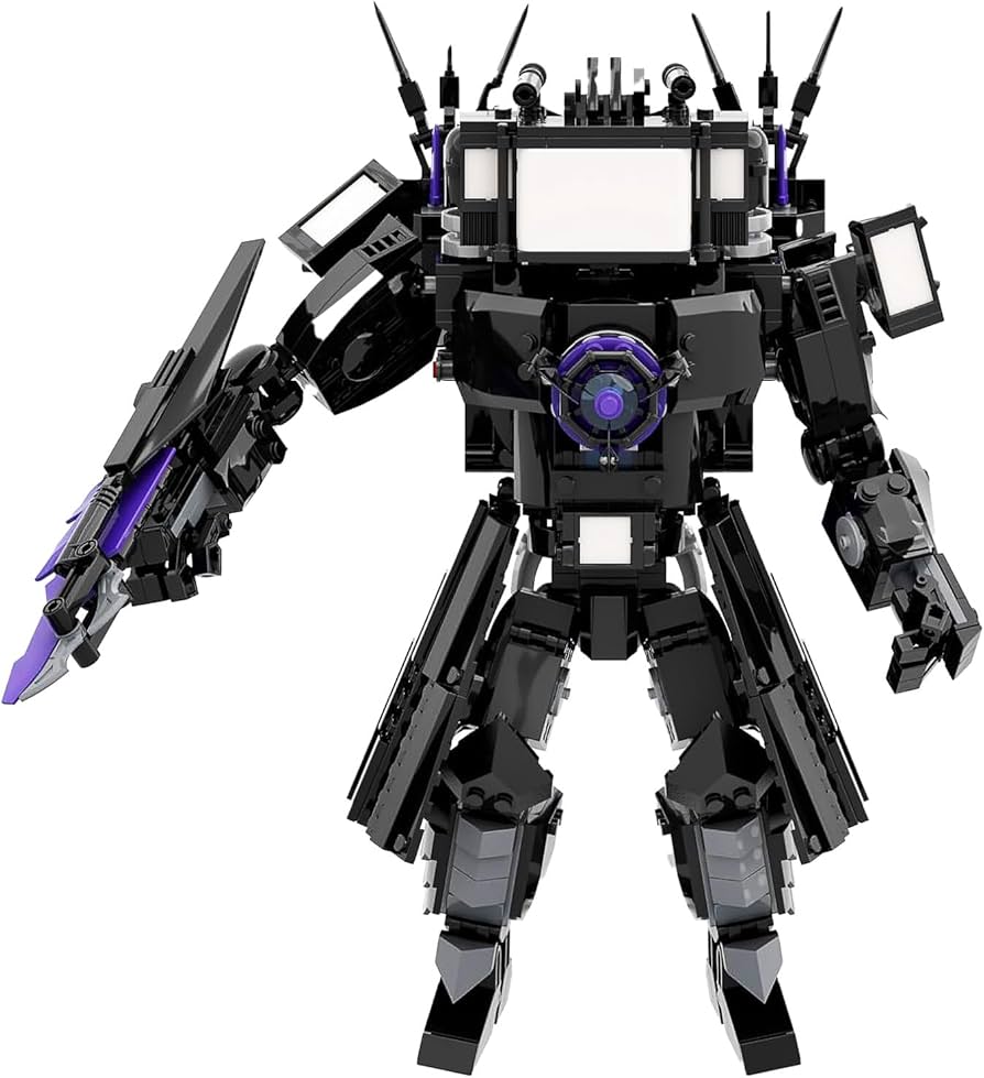 Amazon.com: Bentex Toilet Upgraded Titan TV Man Figure Building